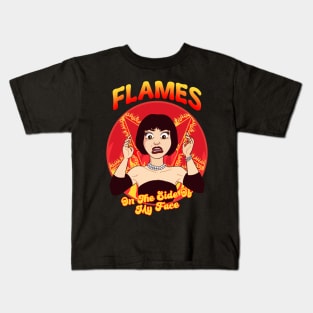 flames clue Kids T-Shirt